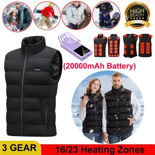 Heated vest gilet jacket - heated,