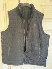 Men’s Black Heated Gilet